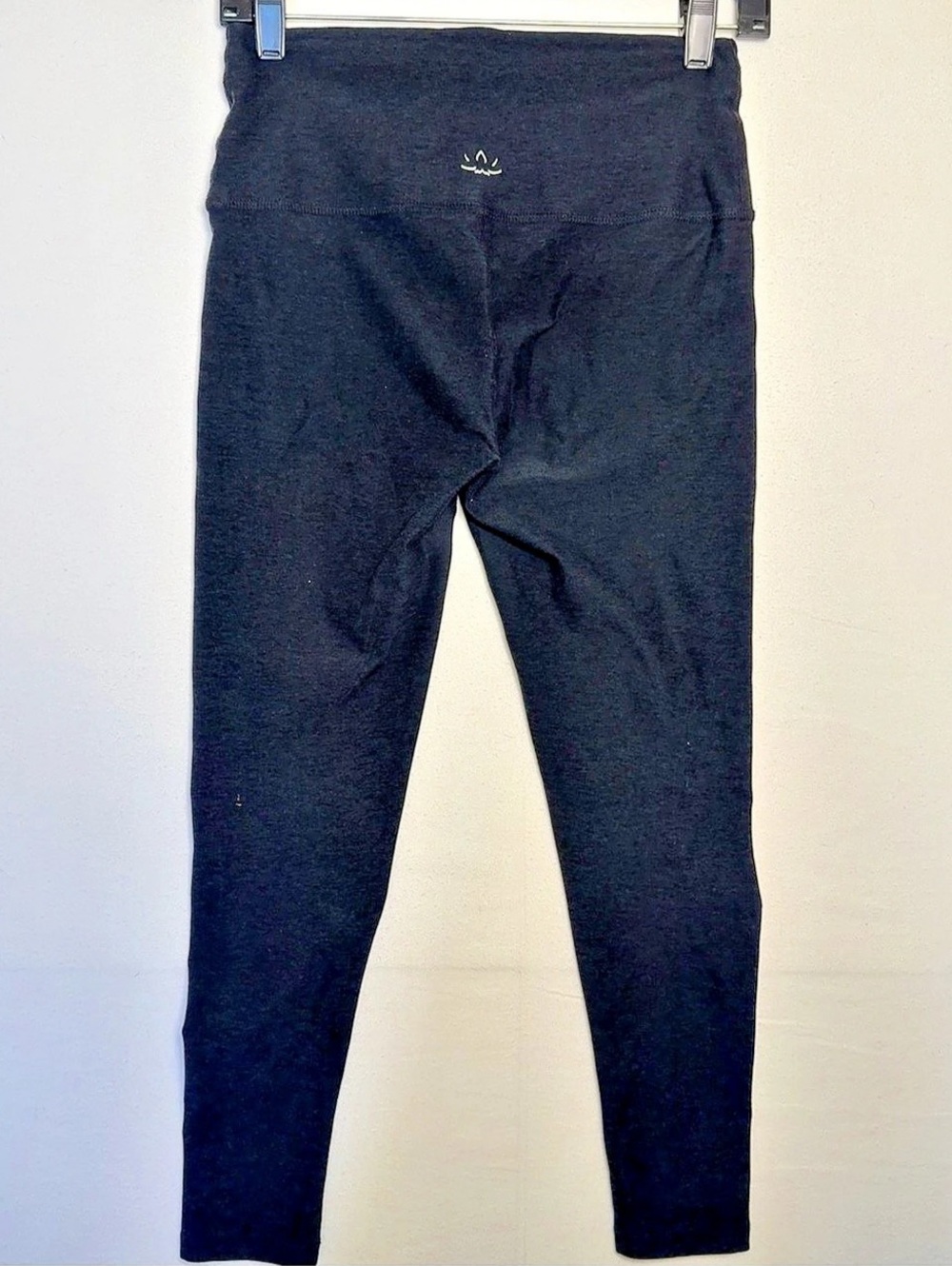 Beyond Yoga Spacedye Caught in the Midi High Waisted Legging Black / Gray Medium